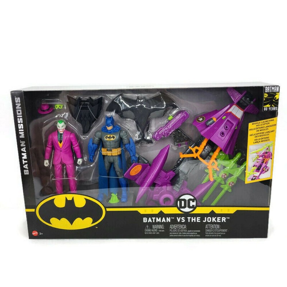 2019 New Mattel MIB DC Batman VS The Joker Missions